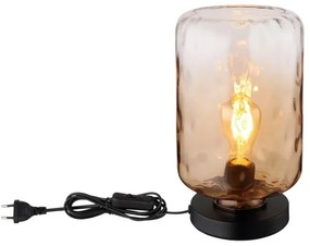Lampă de masă Globo 16046TA DARINA 1xE27/60W/230V maro