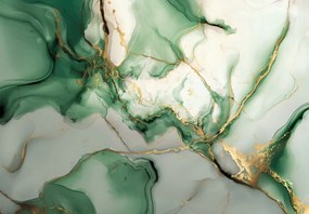 Fototapet - Marmură Verde (147x102 cm)