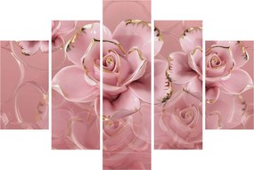 Tablou - Decor floral (150x105 cm)