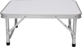 Masă de camping pliabiăla, 60 cm, aluminiu/MDF, KEPI TYP 2