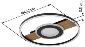 Plafoniera LED moderna PIKARA