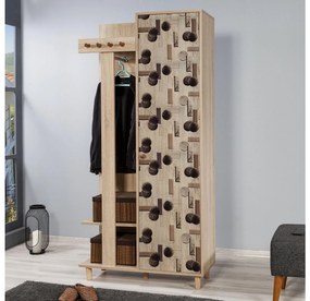 Mobilier hol Garmando 522 (Stejar sonoma). 1088517