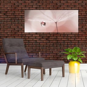 Tablou - O picătură de rouă (120x50 cm)