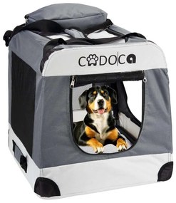 Geantă transport pentru animale 70 x 52 x 52 cm Grey - L