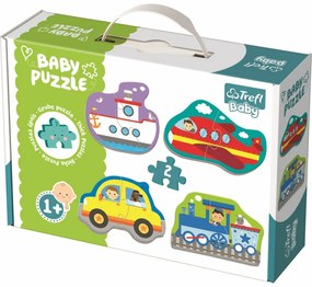 Puzzle Trefl Baby Transport, 8 piese