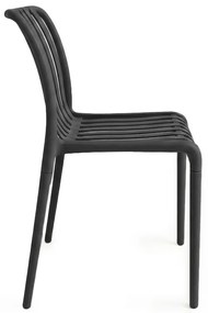 Scaun din plastic TREGO, antracit