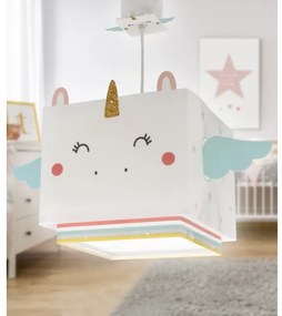 Lustră pentru copii LITTLE UNICORN 1xE27/15W/230V Dalber 64592