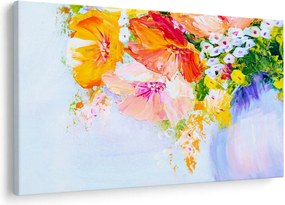 Tablou - Flori,pictură (90x60 cm)