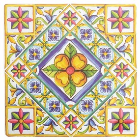 Suporturi pentru farfurii din plastic 6 buc. 37x37 cm Costiera – Villa d'Este