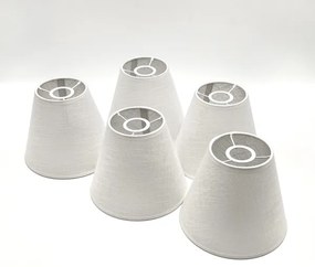 Lustră LED aplicată Brilagi ANTHONY 5xE14/40W/230V stejar nuc/alb