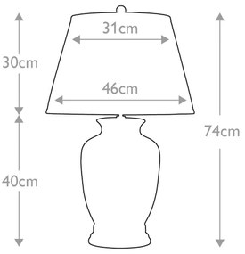 Lampă de masă MORRIS 1xE27/60W/230V Elstead