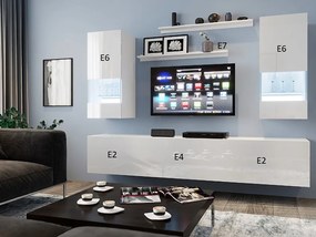 Mobilier living Berny 31 (alb + Alb lucios). 1087150