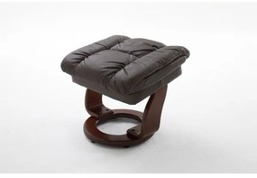 Fotoliu reglabil HABI, maro/nuc