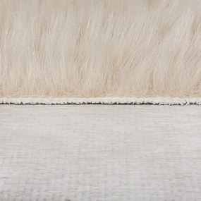 Blană bej sintetică 80x150 cm Alpine Faux Fur – Flair Rugs
