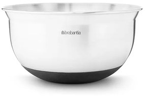 Bol de amestecat Brabantia Profile 1L, Oțel Mat / Negru 646896