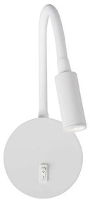 Aplica LED cu spot directionabil design minimalist Jaco alba NVL-8140321
