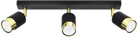 Sollux Lighting Nero lampă de tavan 3x40 W negru SL.1071