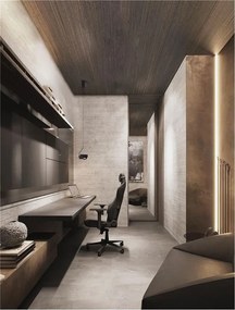 Pendul LED cu spot directionabil stil minimalist KEDROS negru