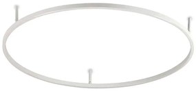 Ideal Lux - Plafonieră ORACLE SLIM LED, 53 W, 230 V, 3000 K, Ø 90 cm, alb