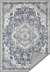 Covor antiderapant Songmics Vintage, 160x230 cm, lavabil la masina, poliester, gri dove