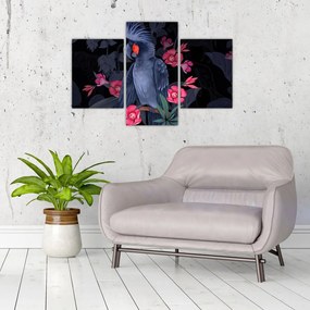 Tablou - Păpădia între flori (90x60 cm)