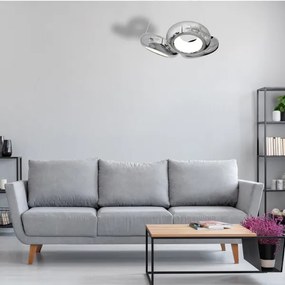 Lustră LED pe cablu MERCURIO 3xLED/12W/230V