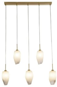 Lustra moderna cu 5 pendule Rocky