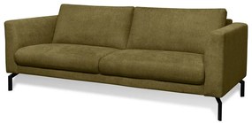 Canapea galben-muștar 216 cm Gomero – Scandic