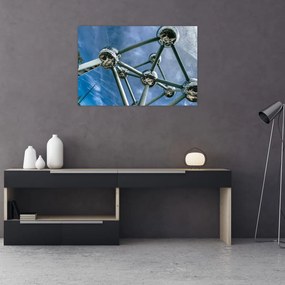 Tablou- atomium la Bruxelles (90x60 cm)