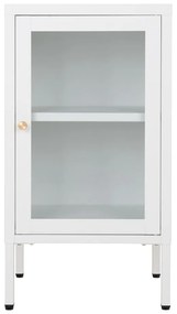 Vitrină albă din metal 38x70 cm Dalby – House Nordic