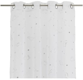 Perdea albă-argintie 140x260 cm Dinos – Casa Selección