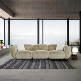 Canapea dumonde cu sezut confortabil din spuma high-density Eternity 318x112 cm