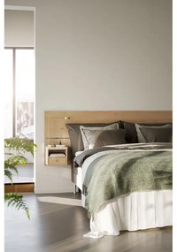 Tăblie de pat în culoare naturală din lemn de stejar 240x79 cm Whitmore – Rowico