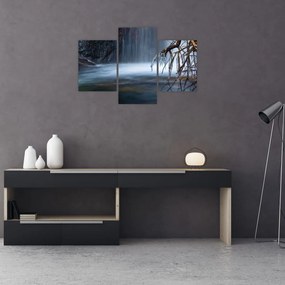 Tablou - Laguna de iarnă (90x60 cm)