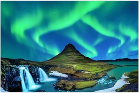 Tablou - Kirkjufell, Islanda (90x60 cm)