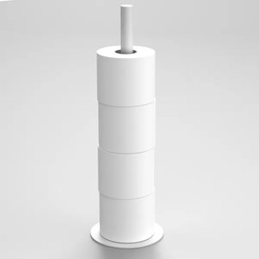 Suport de hârtie igienică 51 cm alb