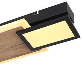 Globo 67279-30 - Plafonieră LED CAROLINE LED/30W/230V bej/negru