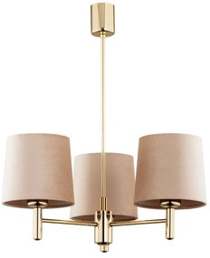 Candelabru modern design elegant PONTE 3L bej