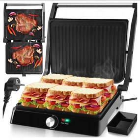 Grătar electric și aparat de făcut sandvișuri MALTEC SM3000W 2200W