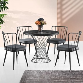 Masă de sufragerie Pota Black