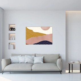 Tablou - Muntele de design Spacefrog N⁰3 (90x60 cm)