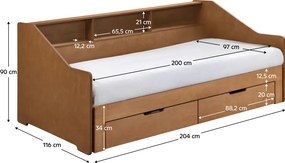 Pat extensibil, stejar, MONETA