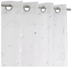 Perdea albă-argintie 140x260 cm Dinos – Casa Selección