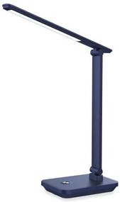 Lampă de masă Platinet 5 W, baterie puternică + USB, albastru