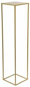 Suport pentru flori 130x24 cm, culoare aurie