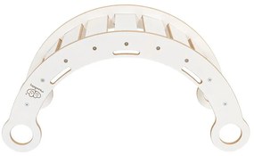 Leagăn alb-bej din lemn de pin 39x75x38 cm Montessori – Meowbaby