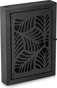 Cutie metalică pentru chei LEAVES, 30 × 22 × 5 cm