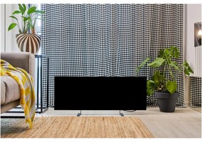Resigilat: Convector electric AENO AGH0002S, 700W, 30 m², Afisaj LED, Aplicatie mobila, Ultra subtire, Wi-Fi, Negru