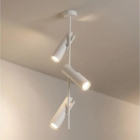 Brilagi - Lampă suspendată pe tijă BRANCH 3xGU10/30W/230V albă