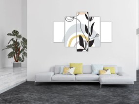 Tablou - Flori într-o vază N⁰1 (150x105 cm)